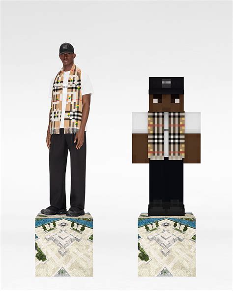 burberry x minecraft capsule